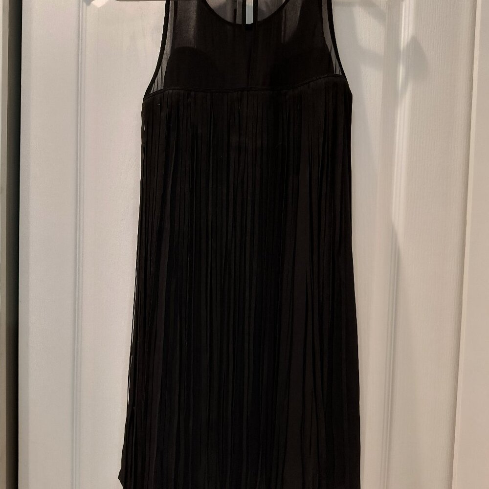 Women's size XXS Black Fringe Dress